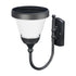 Energy Saving Solar Powered Wall Lights for Outdoor Courtyard Areas - Black Solar Powered Model - Solar Light