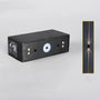Exterior Light for Home with Stylish Outdoor Wall Lamp Fixture - Black / Warm light / 4W - 12V Hanging Light