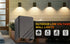 Fence Light Outdoor with Die Cast Brass and AB Finish - 2700K Light Bronze - Light Fixture