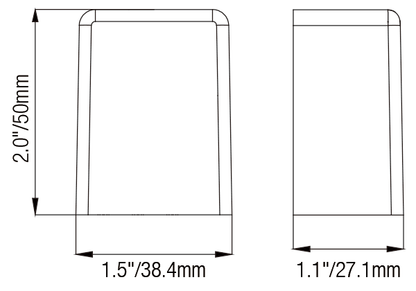 Fence Light Outdoor with Die Cast Brass and AB Finish - Light Fixture