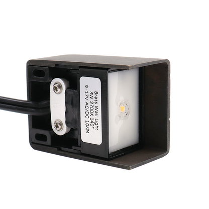 Fence Light Outdoor with Die Cast Brass and AB Finish - Light Fixture