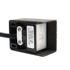Fence Light Outdoor with Die Cast Brass and AB Finish - 2700K Light Bronze - Light Fixture