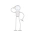 Flexible Sportsman LED Night Light with Suction Cup - 0.58W / Beige - Table Lamp