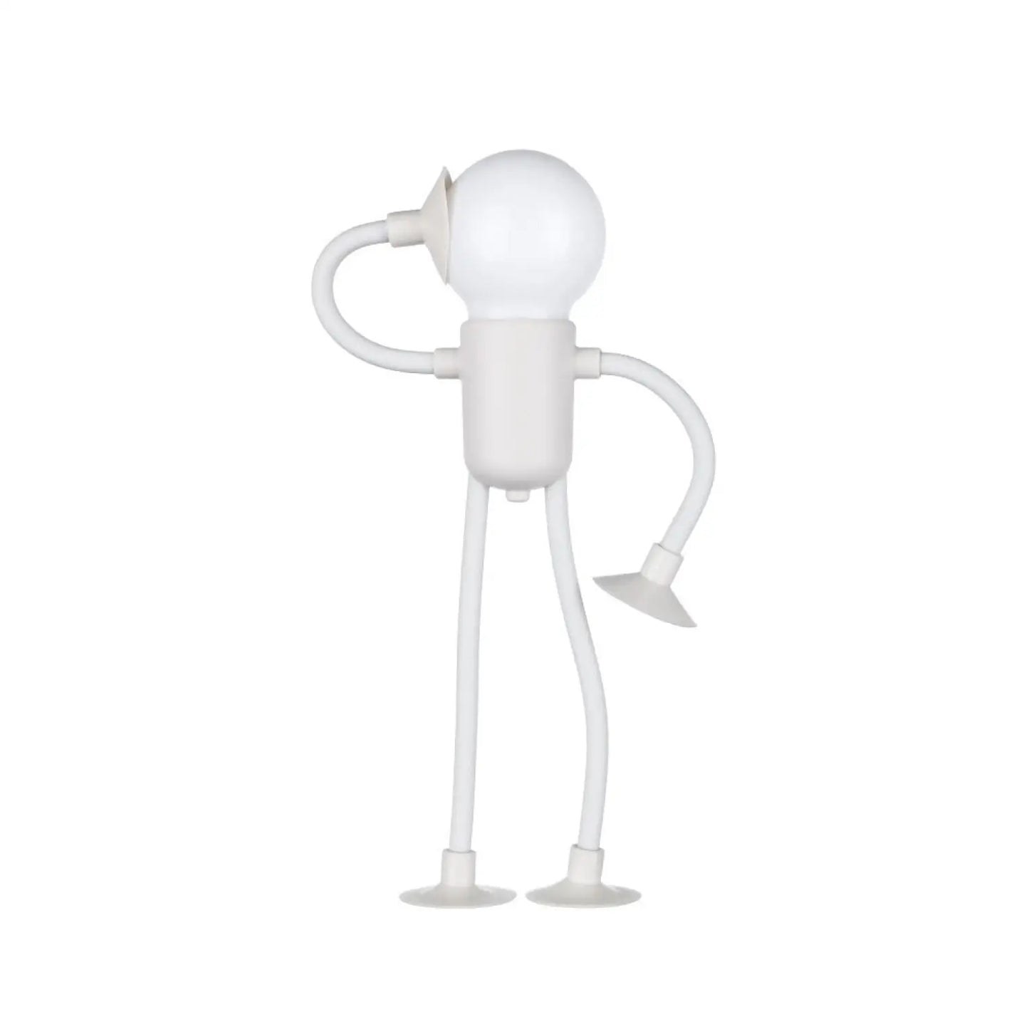 Flexible Sportsman LED Night Light with Suction Cup - 0.58W / Beige - Table Lamp