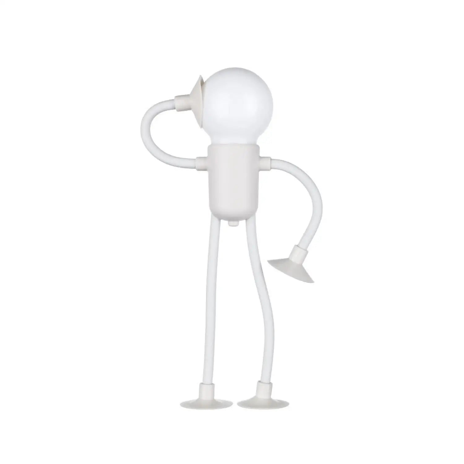 Flexible Sportsman LED Night Light with Suction Cup - 0.58W / Beige - Table Lamp