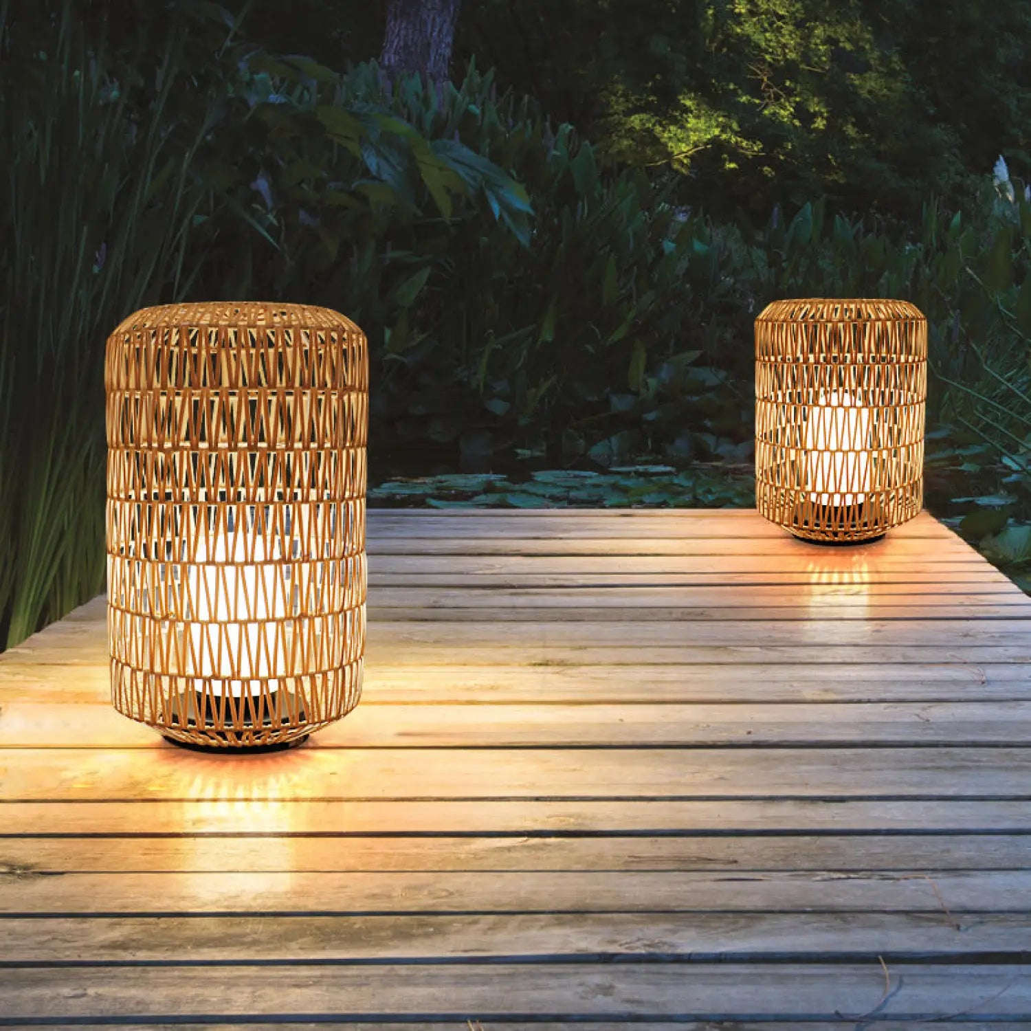 Floor Lamp Vintage Waterproof Light for Garden & Balcony - Floor Lamp