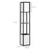 Floor Lamp with Shelves – Modern Standing Lamp - Black / 300x190x420 mm - Floor Lamp