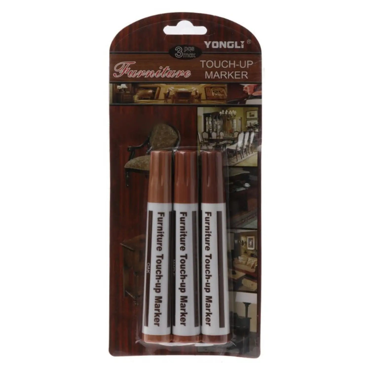 Furniture Pen for Repairing Scratches and Touch Ups on Wood Surfaces - Light