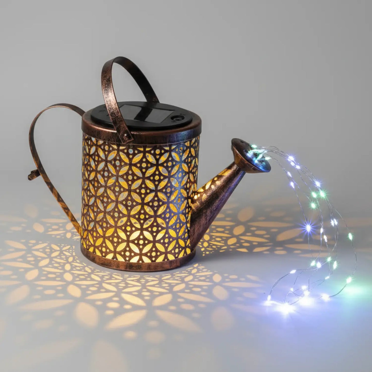 Garden Decor Solar Lights with Watering Can Design String LEDs & IP65 Waterproof - 1PCS - Solar Light