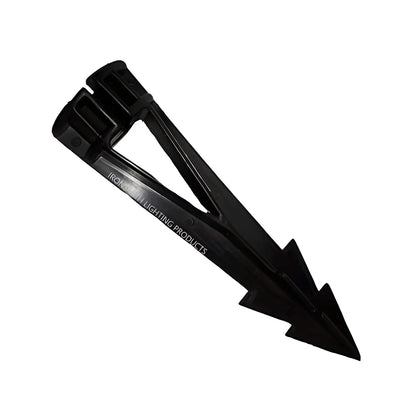 Garden Stake - 8-Inch Low Profile 1/2’’ NPT Thread with Side Wireway | 20 Pack - Spike Mount