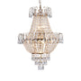 Gold Luxurious Ceiling Light Chandelier with Crystal Design for Modern Interiors - Indoor Hanging Light
