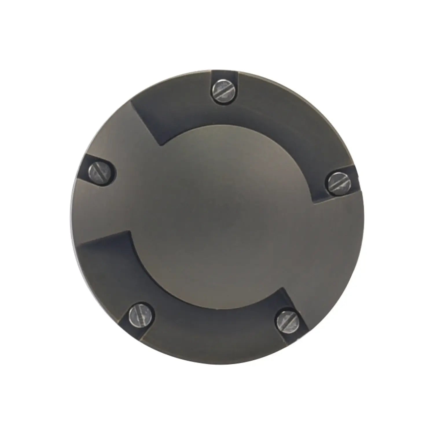 Ground Light with PVC Housing Brass Top & Two-Direction Turret - Well Light