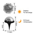 Ground Solar Lights with Waterproof - Perfect for Outdoor Landscaping - Solar Light
