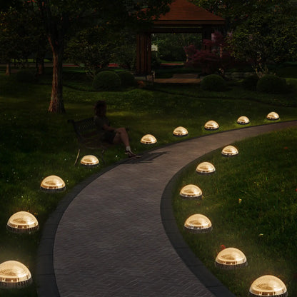 Ground Solar Lights with Waterproof - Perfect for Outdoor Landscaping - Warm White - Solar Light