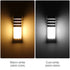 Hallway Lights Fixtures with Sleek Modern Design & Durable PC Build - Wall Mount Fixture