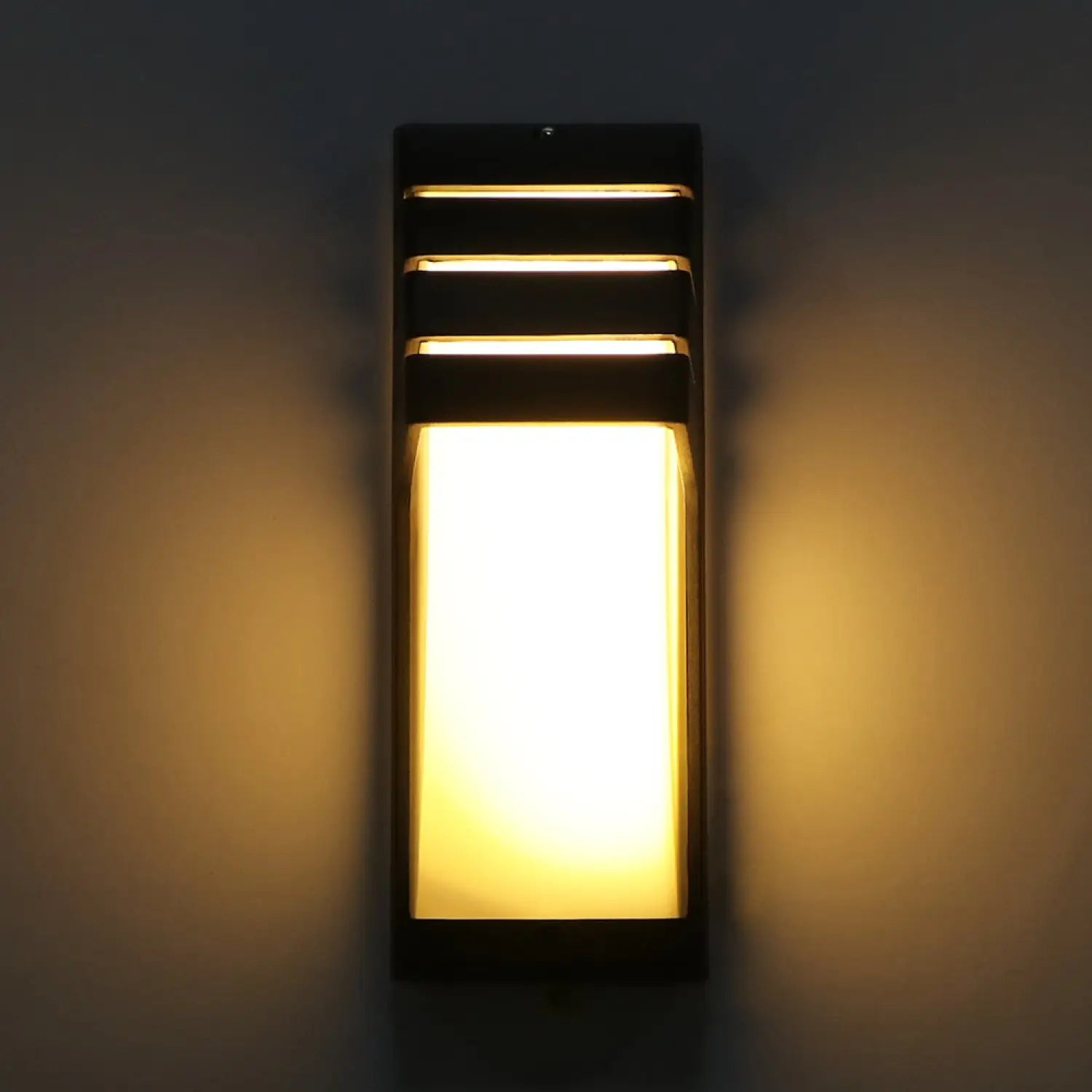 Hallway Lights Fixtures with Sleek Modern Design & Durable PC Build - Warm White - Wall Mount Fixture
