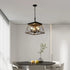 Hanging Lights for Kitchen Island in Rustic Iron Finish - Black - Hanging Light