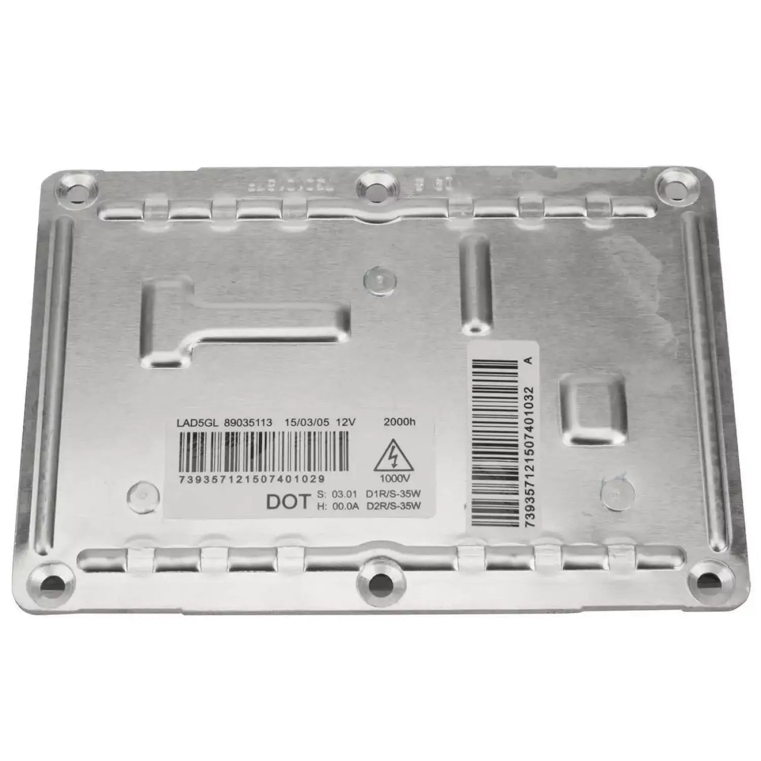 HID Headlight Ballast for Reliable and Stable Xenon Lighting - Silver - Automotive Ballast