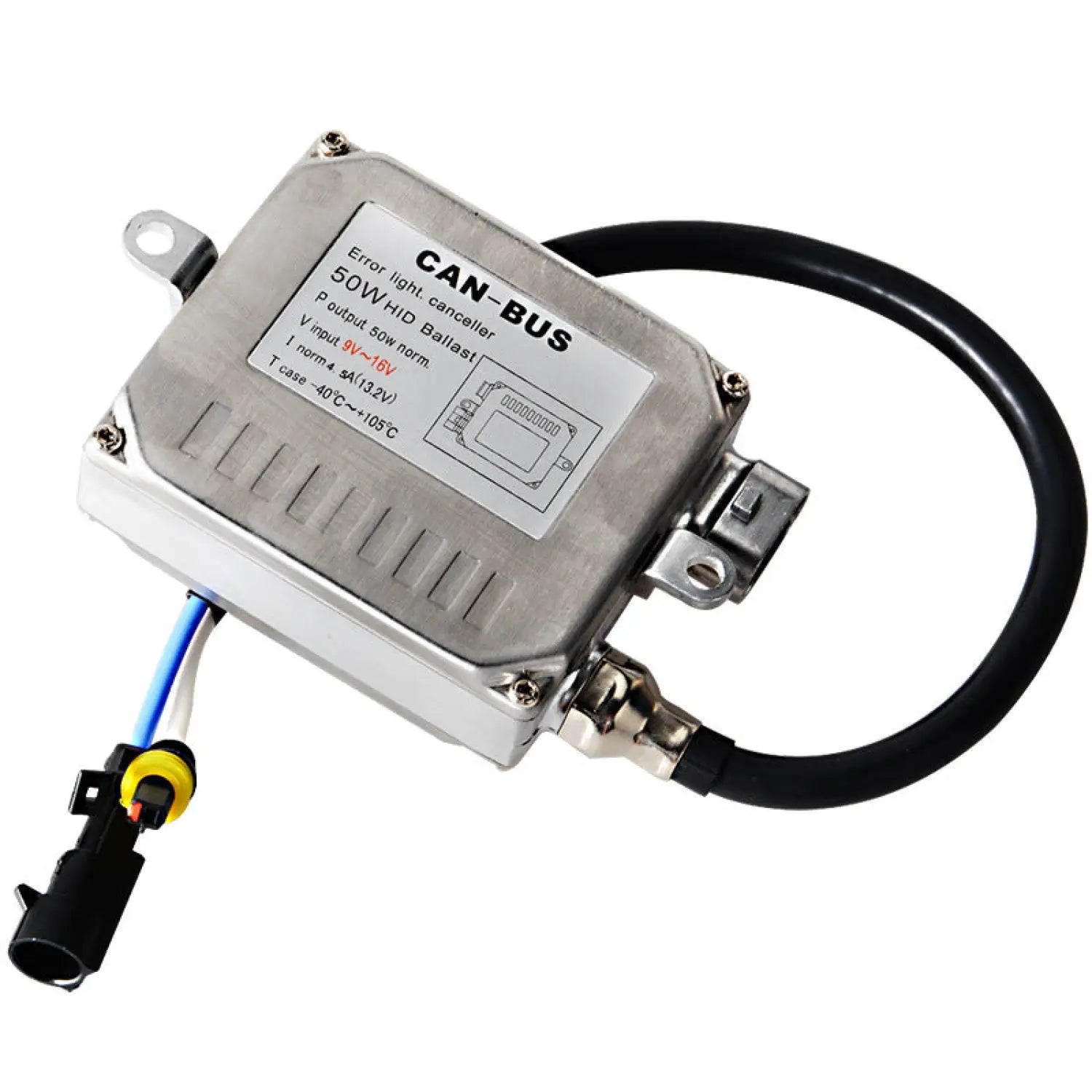 HID Lamp Ballast for Stable Xenon Headlight Performance - Silver - Automotive Ballast