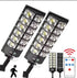 High-Brightness 504 LED Solar Outdoor Light Wall Mounted Street Lamp