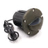 In-Ground Pathway Light with Brass-PVC Housing and Domed Half Lid for MR16 Bulbs - Well Light