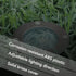 In-Ground Well Modern Lighting Fixtures with Brass Cover (Flat Top) - Flat Top - Well Light