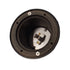In-Ground Well Modern Lighting Fixtures with Brass Cover (Half Moon) - Half Moon - Well Light