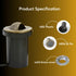 In-Ground Well Modern Lighting Fixtures with Brass Cover (Half Moon) - Half Moon - Well Light