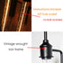Innovative & American Style Pipe Lamp for Balcony Stairs and Bedside - Black - 12V Hanging Light