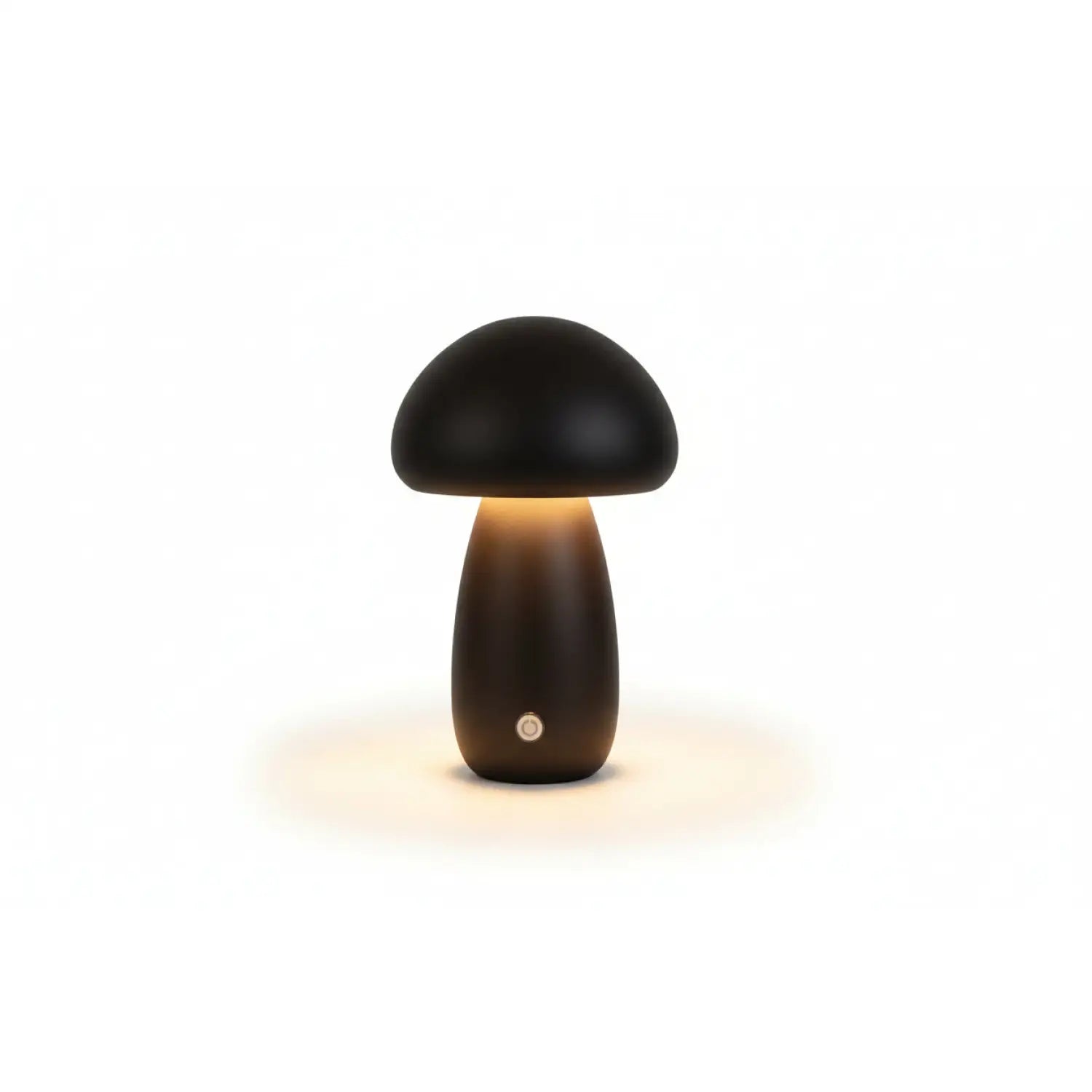 INS Wooden Cute Mushroom LED Night Lamps With Touch Switch - Style B / Walnut color / 2.4W - Table Lamp