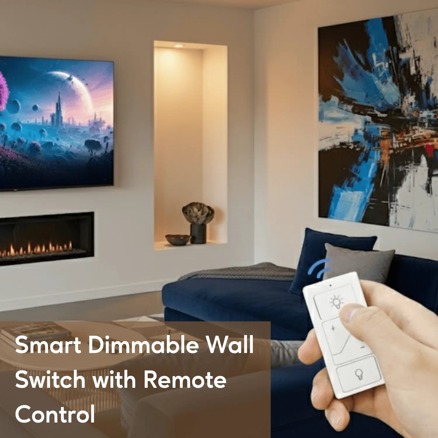 Intelligent Light Switch with Dimmer and Smart Control - Dimmer Switch