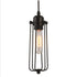 Iron chandelier with metal cage design for modern spaces - Piccolo - 12V Hanging Light