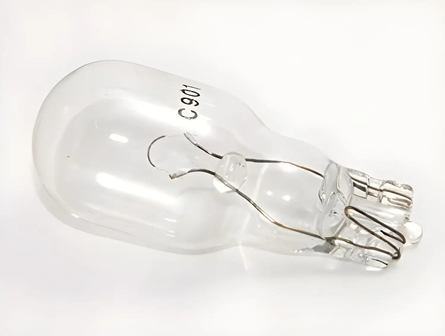 Ironsmith Lighting Products T5 Clear Glass Wedge Base Incandescent Light Bulbs Warm White Light 7 Watt 12 Volt AC or DC