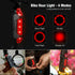 LED Bike Light Set with USB Rechargeable Headlight and Taillight - default - 12V Hanging Light
