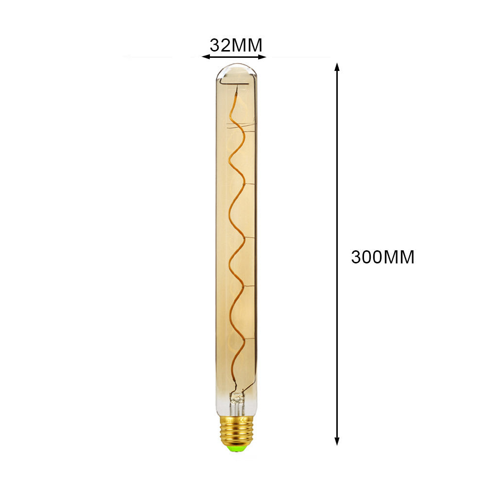 Led Bulbs Vintage Light Bulb G125 Stone Big Globe Bulb 4W Dimmable 220V 110V Led Filament Decorative Edison Bulb - T300