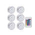 LED Candle Tea Lights – Waterproof Submersible Decorative Candles - 6 PCS - Ambient Lights