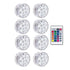 LED Candle Tea Lights – Waterproof Submersible Decorative Candles - 8 PCS - Ambient Lights