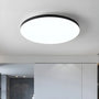 LED Ceiling Light 220V Waterproof & Dustproof - 18W Diameter 230mm Black / Warm Light - Ceiling Light