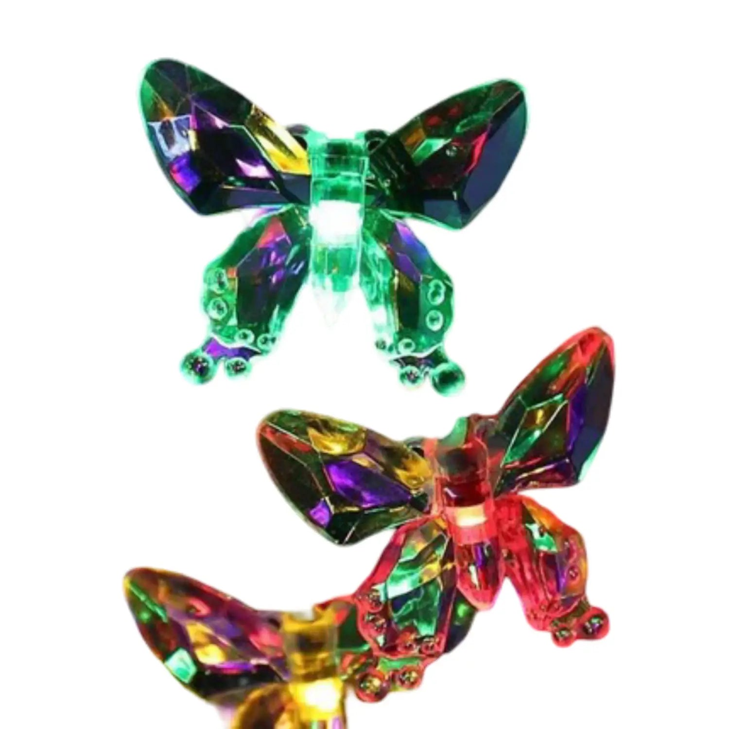 LED Flashing Lights for Home Balcony & Bedroom Decor - Color / Battery / 1.5m 10Lamp - Solar Lights