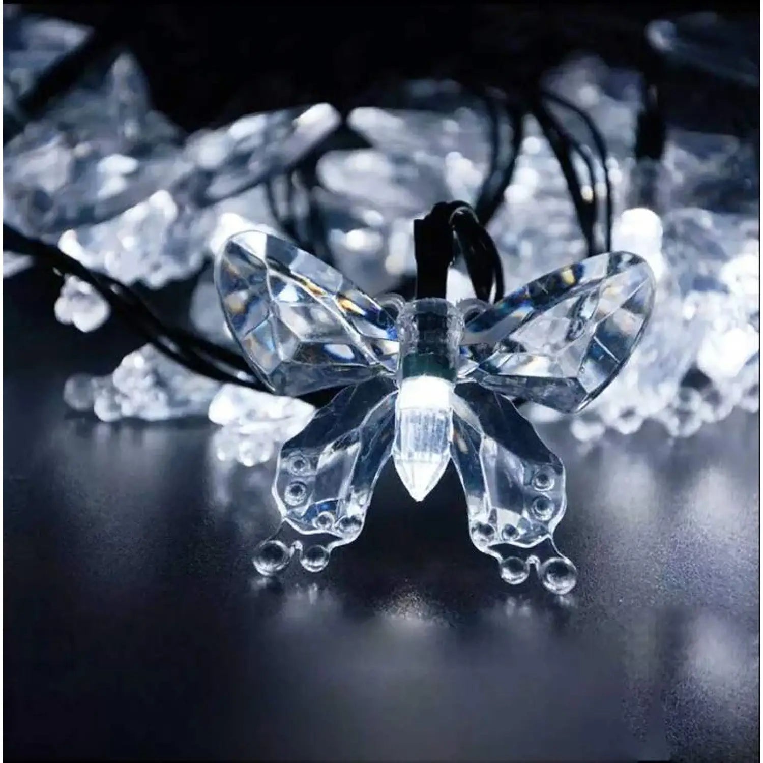 LED Flashing Lights for Home Balcony & Bedroom Decor - Solar Lights