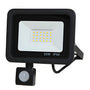 LED Floodlights with PIR Motion Sensor – Waterproof Wall Lamp - Black / 20 W - Spot Light