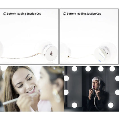 USB Touch Switch LED Mirror Light Bulb 12V Hanging Light
