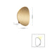LED Modern Wall Lamp for Bedroom Balcony & Background Decor - 12V Hanging Light