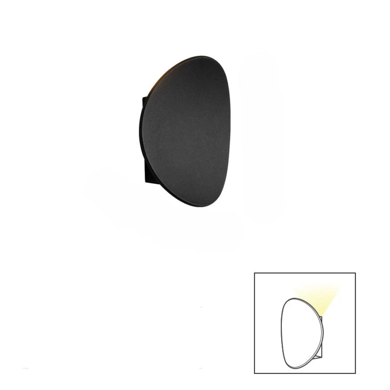 LED Modern Wall Lamp for Bedroom Balcony & Background Decor - C - 12V Hanging Light