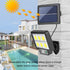 LED Solar Lamp for Home with 3 Modes Motion Sensor & Waterproof for Outdoor Wall - Solar Wall Light