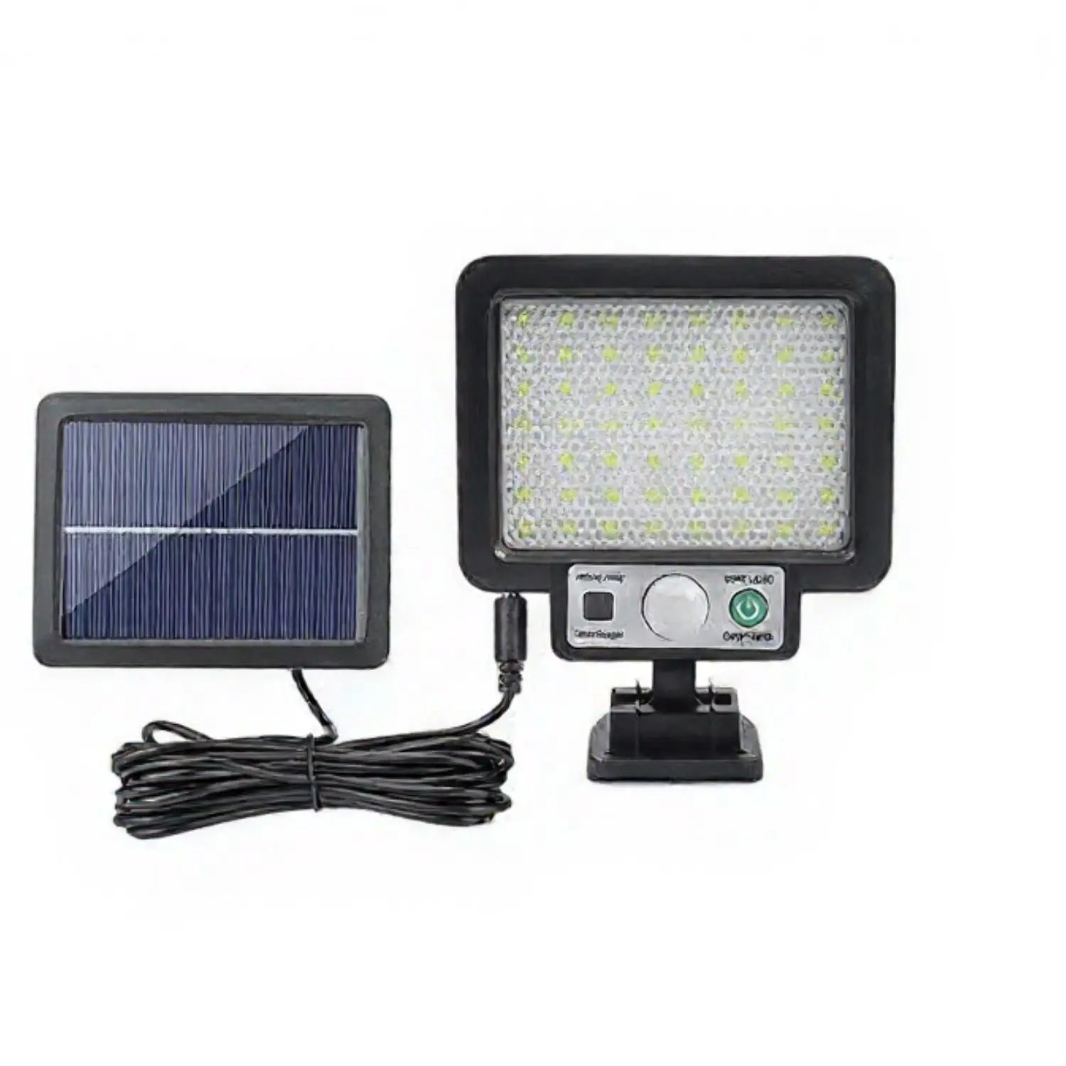 LED Solar Lamp for Home with 3 Modes Motion Sensor & Waterproof for Outdoor Wall - 56 LED - Solar Wall Light