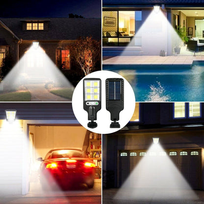 LED Solar Motion Sensor Light Bright Garden Outdoor Street Wall Lamp Solar Wall Lamp Lights Outdoor Road Lamp