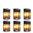 LED Solar Outdoor Wall Light for Patio Balcony & Garden - Warm light / 6PCS - Solar Light