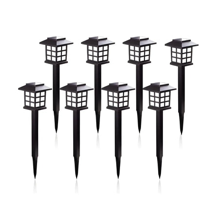 LED Solar Pathway Lights - Waterproof Outdoor Garden & Walkway Decor - 12pcs - Solar Light