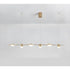 LED Spotlight Lamp for Track Lighting 110V & 220V Wall and Ceiling Fixture - Gold / 6heads / 110V led tricolor light